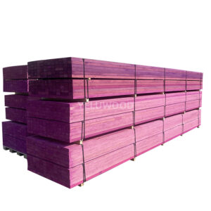 Fireproof LVL Timber Beam - Pine Wood for Roof Rafters, High Load Capacity